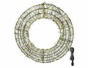 EMOS DCTW34 480LED METAL WREATH IP44 WW