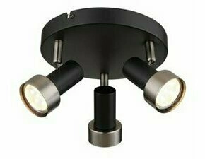 Svítidlo RABALUX 73013 KONRAD matná černá GU10 3x MAX 50W