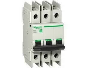 SCHN M9F43301 Jistič Multi9 C60BP 3P D 1A 10kA 480Y/277V UL489 RP 0,41kč/ks