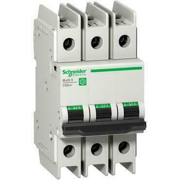SCHN M9F42315 Jistič Multi9 C60BP 3P C 15A 10kA 480Y/277V UL489 RP 0,4kč/ks