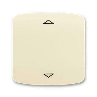 Kryt spínače ABB Tango 3299A-A110 C, , slon. kost, žaluz. Busch-Jalousiecontrol II,s krátkocest. vl.