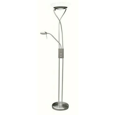 Stojací lampa Gamma saténová chromová R7s 1×230W RABALUX 4077