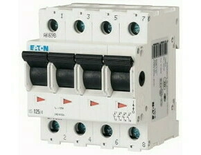 EATON 276257 IS-16/4 Hlavní vypínač, 4-pól, In=16A