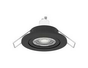 Vestavné svítidlo BARRANCO GU10 černá O84 mm 1x4,5W EGLO
