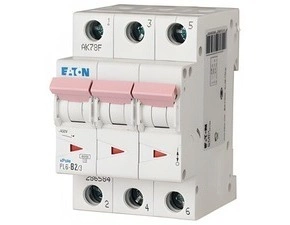 EATON 286601 PL6-C16/3 Jistič PL6, char C, 3-pólový, Icn=6kA, In=16A