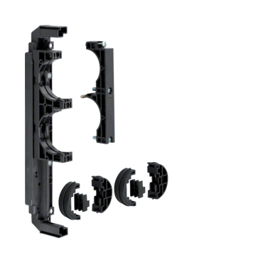 HAG UZ62S4 Držák přípojnic, 300mm, 2-pól, pravá strana (10ks/b