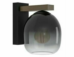 Svítidlo nástěnné EGLO WL 1 E27 SW HOLZ SW-TRANSP.FILAGO