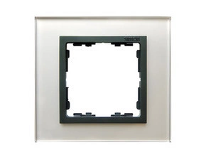 Rámeček SIMON 82 82817-35, 1 násobný, skleněný, šedá/grafit