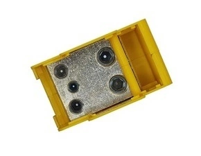 BEČOV UB2120AK24 Distribuční blok DTB 2x120/2x95+1x50 žluto-zelený