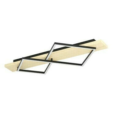 Stropní svítidlo BOYAL černá 780×405 mm 1x13W|1x15W EGLO