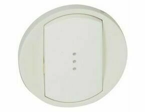 Kryt spínače podsvětlený LEG 068003 Céliane bílá