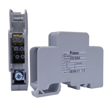 BEČOV UB356.21 Distribuční blok DTB 35/6x6 šedý