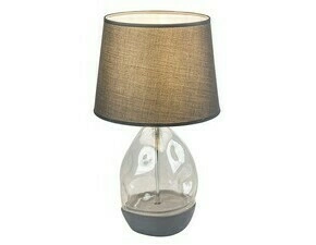 Stolní lampa Apolonia šedá E27 1×40W RABALUX 74228
