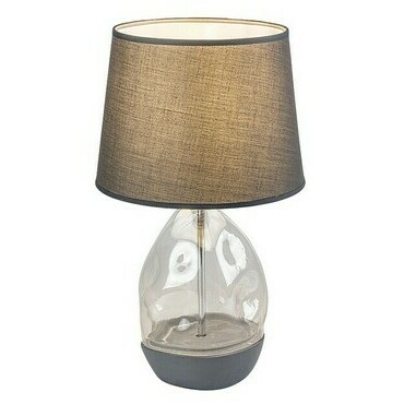 Stolní lampa Apolonia šedá E27 1×40W RABALUX 74228