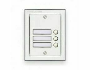 Tablo zvonkové CZECHPHONE 4004000149, TT-D-LN 3E+RZ0, 3 jmenovky