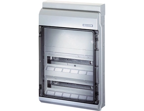 HEN KV 9350 Jističová skříň 2x 18 modulů + 18 mod. prostor pro přístroje bez obsluhy, bez svorkovnic