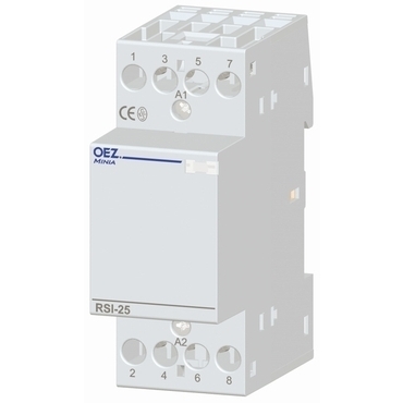 OEZ:36617 RSI-25-40-A230 Instalační stykač Ith 25 A, Uc AC 230 V, 4x zapínací kontakt