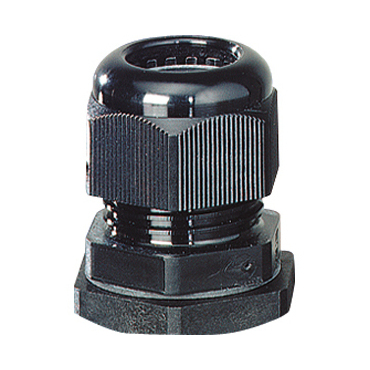 HEN ASS 12 Kabelová vývodka černá, pro vnitřní i nechráněné venkovní prostory, IP 66/67, IP69