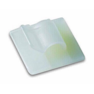 CIMCO 181381 Příchytka vázací pásky bílá 19 x 19 mm (100 ks)