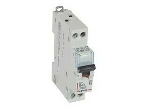 Jistič dvoupolový LEGRAND 407479 DX3 1P+N B40 6/10KA