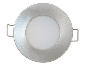 LED svítidlo vestavné GREENLUX LED BONO-R Matt chrome 5W WW