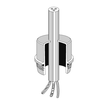 HEN ESM 16 Násuvná kabelová vývodka k instalaci do vnitřních prostor, IP 55, v balení 5ks