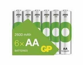 Baterie nabíjecí GP ReCyko B2527V 2600 AA (HR6) 6PP