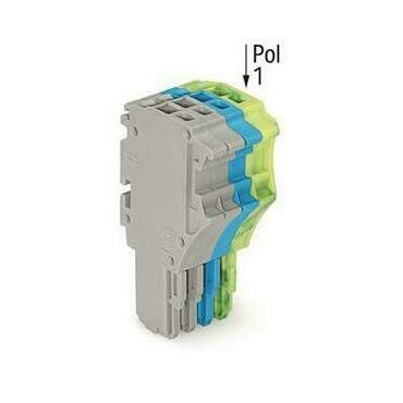 WAGO 2020-104/000-038 1vodičová pružinová svorkovnice