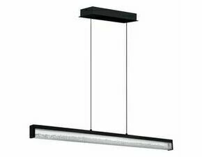 Svítidlo závěsné EGLO LED-HL SCHWARZ KLAR M.KRISTALL CARDITO