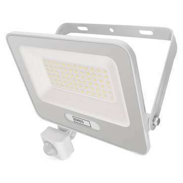 EMOS ZS2344W LED REFLEKTOR GLARO B PIR 50W 5000LM IP54 NW PIR