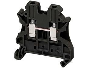 SCHN NSYTRV42BK Šroubová svorka, 2 body, 4mm2 černá (obj. mn. 50ks)