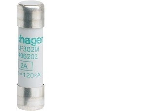 HAG LF302M Pojistka válcová, velikost 10x38, 2A aM, 500V AC