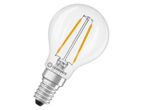 LED žárovka LEDVANCE LED CLP25 2.5W 830 FILCL E14 V