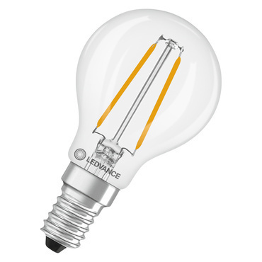LED žárovka LEDVANCE LED CLP25 2.5W 830 FILCL E14 V
