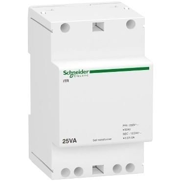 SCHN A9A15215 Zvonkový transformátor TR 25VA 230V/12-24V RP 0,69kč/ks