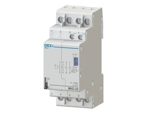 OEZ:43193 MIG-32-40-A230 Impulzní relé Ith 32 A, Uc AC 230 V, 4x zapínací kontakt