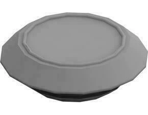 ABB 2CPX010512R9999 TZ617P10 -ucpávka otvorů (10ks)