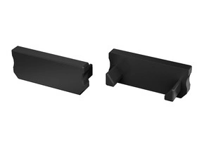 Koncovka profilu GREENLUX EC-PROFIL D BLACK (12-0052-01)