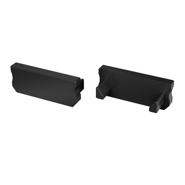 Koncovka profilu GREENLUX EC-PROFIL D BLACK (12-0052-01)
