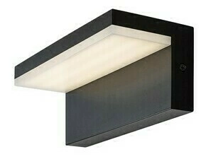 Venkovní nástěnné svítidlo Zaragoza černá LED 10W RABALUX 77092