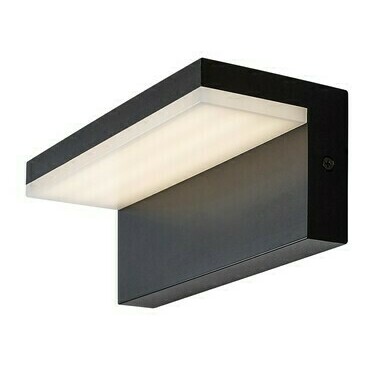 Venkovní nástěnné svítidlo Zaragoza černá LED 10W RABALUX 77092