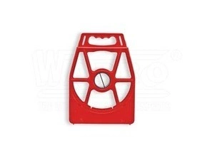 wpr4653 PTA-VP19-R praktický plastový nosič PYTHON BOX 19 pro pásy š. 19,05 mm, červený