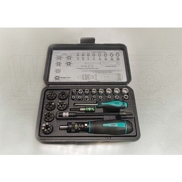 wpr10205 251-EDWS-1 56-dílná sada "EDWARDS" - bity, nástrčkové klíče, upínky, adaptéry, ráčnová ruko