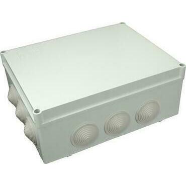 SEZ S-BOX 606 SK Krabice 300x220x120 mm, 12 kruhových průchodek, IP 55