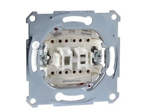 SCHN MTN3626-0000 Merten - Mechanismus přepínače dvojitého střídavého řazení 5b (6+6), 16A