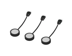 LEDV UNDERCABINET SPOT PUCK65MM3X3W830BKLEDV