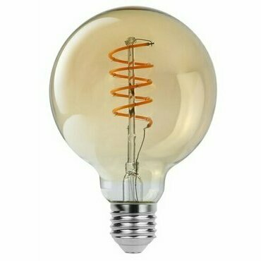 LED žárovka filament RABALUX 1419 Filam LED E27 G95 4W200lm 2200K Ambiance