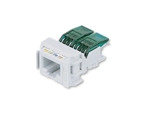 Zásuvka RJ 45-8 ABB R302518, šedá, Cat. 5e nestíněná (R&De Masssari) - do nosné masky