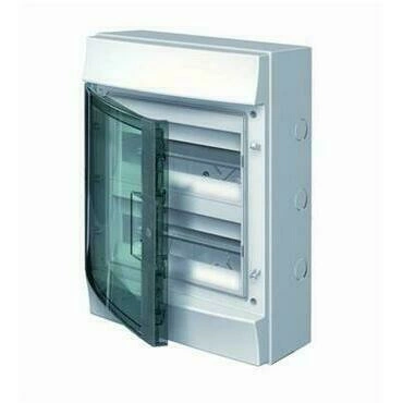 Rozvodnice nástěnná ABB 1SLM006502A1204, IP65/24M, Mistral65 vč. N/PE, průhledná dvířka