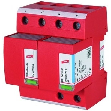 DEHN 951110  Kombinovaný svodič přepětí ventil M pro jednopólové TT a TN systémy DEHN DEHN